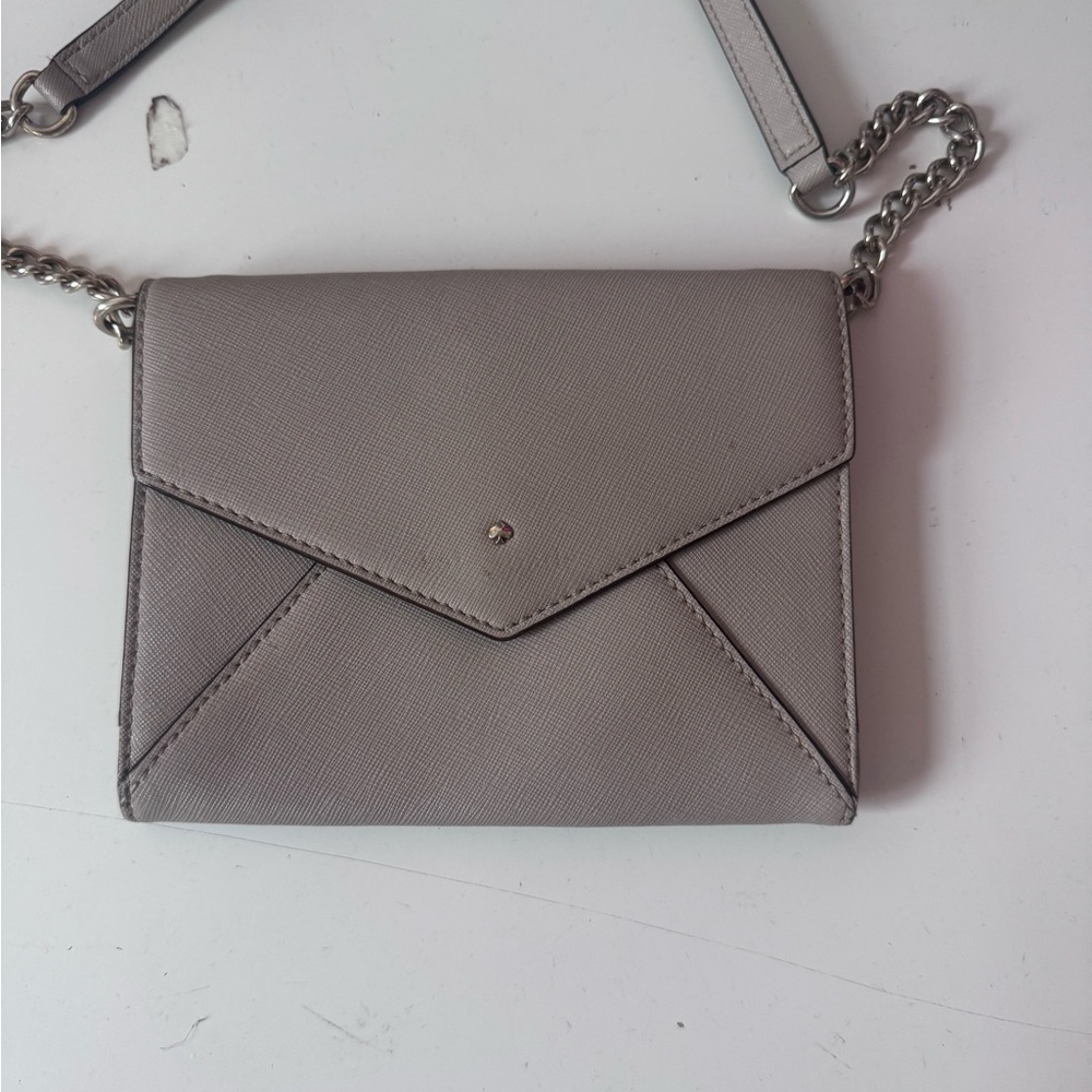 Kate Spade Women's Beige Polka Dot Envelope Crossbody Purse